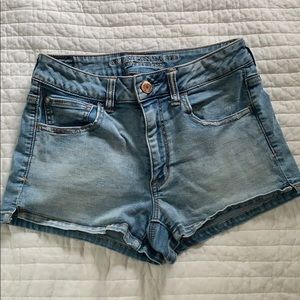 AEO Super Stretch Jean Shorts